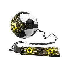 Football Kick Throw Solo Practice Training Aid Control Skills Adjustable Waist Belt