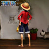 Image of Hot 28cm  One Piece Anime Figure Confident Smiley Luffy Three Form Face Changing Doll Action Figurine Model Toys  Kits Shopping