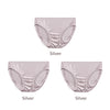 Image of SuyaDream 3pcs/lot Women Panties 100%Natural silk Low-rise Briefs Healthy Basic Everyday Wear Underwears 2022 New Intimates Shopping