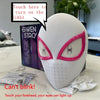 Image of Mascara Spiderman Headgear Cosplay Moving Eyes Electronic Mask Spider Man 1:1 Remote Control Elastic Toys for Adults Kids Gift Shopping