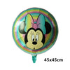 Image of Giant Disney Foil Balloon Mickey Mouse Balloons Minnie Birthday Party Decoration Kids Toy Baby Shower Ball Children Cartoon Gift Shopping