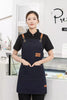 Image of Perfessional Kitchen Apron Women Waterproof Grill Apron With Pockets Mandil Woman Taller Waiter Apron Nail Salon Shopping