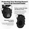 Image of Electronic Earmuff for Walker's Razor Slim Ultra Low Profile Compact Design Adjustable Range Shooting Hunting Hearing Protection Shopping