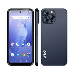 W&O X200 4G Smartphone Android 4GB RAM+64GB ROM Mobile phone 6.53 Inch Dual SIM 4800mAh Battrey 5+13MP Camera Cell Phone On Sale