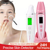 Image of Precise Detector LCD Digital Skin Oil Moisture Tester for Face Skin Care with Bio-technology Sensor Lady Beauty Tool Spa Monitor Shopping