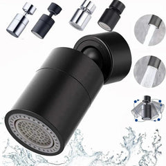 New 2 Mode Kitchen Faucet Spray Head Filter Adjustable 360° Rotary Splashback Tap Nozzle Bubbler Kitchen Sink Faucet Aerator - Shopping