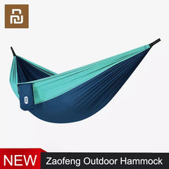 Youpin Zaofeng Outdoor Hammock Parachute Cloth Anti-rollover Swing Bed Outdoor Camping Hammock Adult Sleeping Bed Hanging Chair Shopping