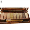 Image of 9/10 Colors Nude Brightening Eyeshadow Palette Smokey Shimmering Powder Makeup Eye Cosmetics Korean Make-up for Women Shopping