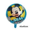 Image of Giant Disney Foil Balloon Mickey Mouse Balloons Minnie Birthday Party Decoration Kids Toy Baby Shower Ball Children Cartoon Gift Shopping