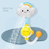 Image of Baby Bath Toys, Bathing Cute Swimming Water Spraying Clouds Flowers Shower Bath Toy For Kids swimming pool Water Playing Toy Shopping