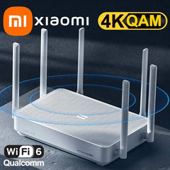 Xiaomi Redmi AX5400 Mesh System Router WiFi 6 4K QAM 160MHz High Bandwidth 512MB Memory Repeater Amplifier Work With Xiaomi App Shopping