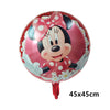 Image of Giant Disney Foil Balloon Mickey Mouse Balloons Minnie Birthday Party Decoration Kids Toy Baby Shower Ball Children Cartoon Gift Shopping