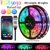 Image of Background Atmosphere Light Strips 5050rgb Color Bluetooth 5v Light Set TV Bedside Bar Atmosphere Light Shopping