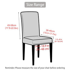 Jacquard Corn Kernel Fabric Chair Cover Universal Size Cheap Chair Covers Stretch Seat Slipcovers for Dining Room Home Decor 1PC