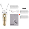 Image of CkeyiN Electric Facial Hair Remover Female Body Leg Face Cotton Thread Epilator Shaver Mini Women Hair Removal Beauty Machine 50 Shopping