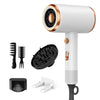 Image of Hair Dryer with Diffuser Blow Dryer Comb Brush 1800W Ionic Hair Dryers with DiffuserConstant Temperature Hair Care Without Dama Shopping