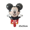 Image of Giant Disney Foil Balloon Mickey Mouse Balloons Minnie Birthday Party Decoration Kids Toy Baby Shower Ball Children Cartoon Gift Shopping