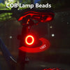 Image of New Bicycle Smart Auto Brake Sensing Light Waterproof LED Charging Cycling Taillight Bike Rear Light Warn Bicycle Taillight Shopping