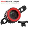 Image of New Bicycle Smart Auto Brake Sensing Light Waterproof LED Charging Cycling Taillight Bike Rear Light Warn Bicycle Taillight Shopping