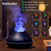 Image of Kinscoter Volcanic Aroma Diffuser Essential Oil Lamp 130ml USB Portable Air Humidifier with Color Flame Night Light Shopping