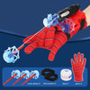 Image of Movie Cosplay Launcher Spider Silk Glove Web Shooters Recoverable Wristband Halloween Prop Toys For Children Shopping