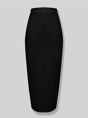 New Fashion 13 Colors XL XXL Sexy Knee Length Bandage Skirt Women Elastic Bodycon Summer Pencil Skirts 78cm