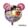 Image of Giant Disney Foil Balloon Mickey Mouse Balloons Minnie Birthday Party Decoration Kids Toy Baby Shower Ball Children Cartoon Gift Shopping