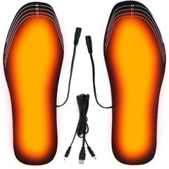 USB Heated Shoe Insoles Electric Foot Warming Pad Feet Warmer Sock Pad Mat Winter Outdoor Sports Heating Insole Winter Warm Shopping