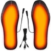 Image of USB Heated Shoe Insoles Electric Foot Warming Pad Feet Warmer Sock Pad Mat Winter Outdoor Sports Heating Insole Winter Warm Shopping