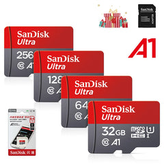 Sandisk Ultra Micro tf SD 128GB 32GB 64GB 256GB Micro tf SD Card SD/TF Flash Card Memory Card 32 64 128 gb miniSD for Phone Shopping