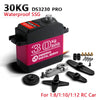 Image of 1X Waterproof Servo 20Kg 25Kg 30Kg 35Kg 40Kg High Speed servo Metal Gear Digital Servo RC Baja Servo For 1/8 1/10 Scale RC Cars Shopping