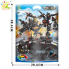 Image of HUIQIBAO 454-585PCS 8in1 SWAT Police Command Truck Building Blocks City Helicopter Bricks Kit Educational Toys for Children Shopping