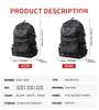 Image of Men Fashion Personalized Travel Backpack Light Weight Large Space 17inch Laptop Bag Teenage Outdoor Waterproof School Bag Shopping