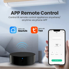 AVATTO Tuya WiFi IR Remote Control for Air Conditioner TV, Smart Home Infrared Universal Remote Controller for Alexa,Google Home