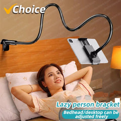 Hot Universal Lazy Bracket Mobile Phone Holder Gooseneck Stand Stents Flexible Bed Desk Table Clip Bracket for Smartphone Holder