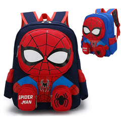 Spiderman Backpacks Super Heroes Student School Bag Cartoon 3d Stereo Kindergarten Backpack Children's Travel Bag Gift Shopping