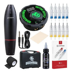 Tattoo Kit Professional Tattoo Rotary Pen Machine Set Permanent Makeup Cartridge Needle Tattoo Body Art Shopping