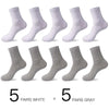 Image of HSS 2023 Men's Cotton Socks New styles 10 Pairs / Lot Black Business Men Socks Breathable Spring Summer for Male US size(6.5-12) Shopping