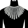 Image of Sexy Women's Pearl Body Chains Bra Shawl Fashion Adjustable Size Shoulder Necklaces Tops Chain Wedding Dress Pearls Body Jewelry Shopping