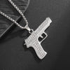 Image of Men and Women Fashion Ice Out Zircon Legend No. 10 Jersey Pendant Necklace Hip-Hop Punk Jewelry Shopping111