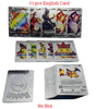 Image of Pokemon Gold Pikachu Cards Box Golden Silver Spanish/English/French Playing Cards Charizard Vmax Gx Game Card Boy Gift Shopping