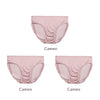 Image of SuyaDream 3pcs/lot Women Panties 100%Natural silk Low-rise Briefs Healthy Basic Everyday Wear Underwears 2022 New Intimates Shopping