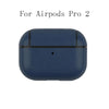 Image of For Airpods 3 Pro 2nd 1 Case Leather Protective Sleeve Earphone Cases Wireless Charging Headphone Cover For Airpods Pro 2 Case Shopping