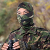 Image of Cycling Full Face Mask Military Camouflage Balaclava Outdoor Fishing Hunting Hood Protection Army Sports Helmet Liner Cap Scarf Shopping