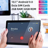 Image of Free Gifts 10.1'' Android 9.0 Tablet 3GB RAM 32GB ROM MTK9863 4-Core 2G/3G/4G WiFi Dual SIM Phone Call Tablets PC 1280 x 800 IPS Shopping111