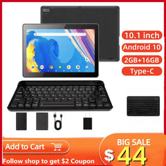 Hot Sales 10 Inch S1019 Android  10 Tablet PC 2GB RAM 16 GB ROM Quad-Core Dual Camera WIFI Dual Camera Shopping111