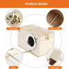 Image of Wood Bird House Nest Birds Breeding Box Bird Parrot Breeding Decorative Cages Pet Accessories Home Balcony Decoration Mating Box Shopping111.com