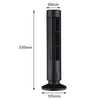 Image of Portable USB Cooling Bladeless Fan Desktop Silent Air Conditioner Humidifier Purifier Multifunction Summer Tower Fan Shopping