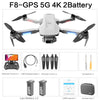 Image of F4 Drone GPS 4K HD Mechanical Gimbal Camera System Supports TF Card Drones RC Quadcopter Stabilier Distance 2km Flight 25 Min Shopping