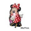 Image of Giant Disney Foil Balloon Mickey Mouse Balloons Minnie Birthday Party Decoration Kids Toy Baby Shower Ball Children Cartoon Gift Shopping